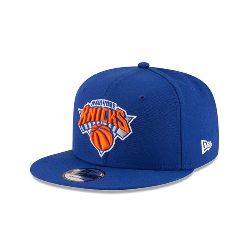 NBA New York Knicks Basic 9Fifty Snapback (HIF2706) - Blue New Era Caps